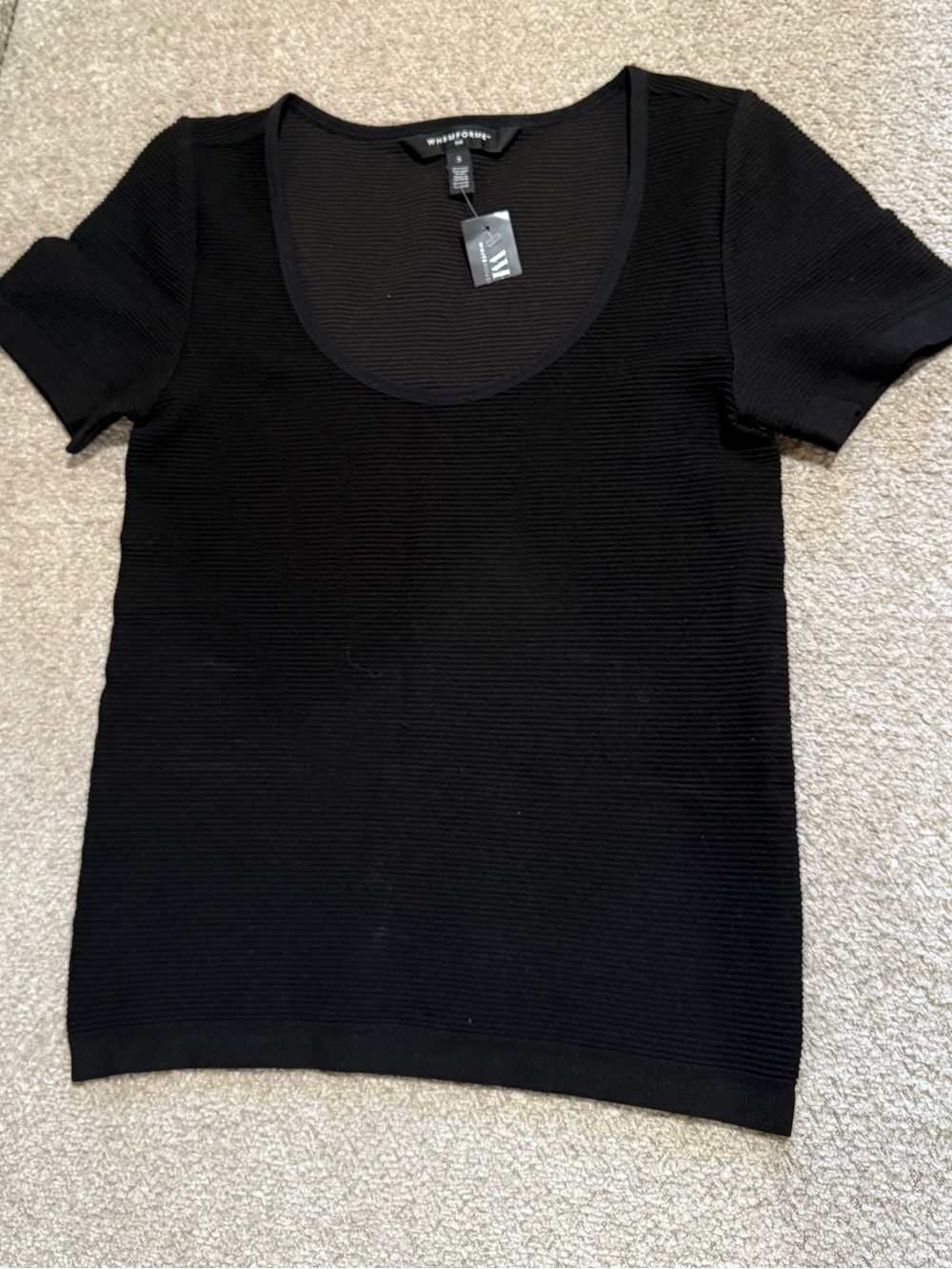 Seamless Ribbed Tee - Picture 5 of 7